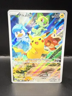 Pokemon Pikachu 027 Sv: Scarlet & Violet Promo Cards Holo D - Image 2