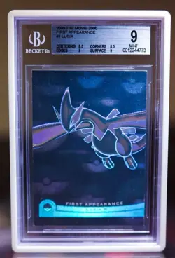 Lugia First Appearance Topps 1/6 Pokemon The Movie 2000 BGS 9 - Image 2