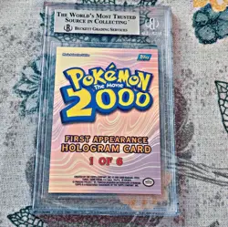 Lugia First Appearance Topps 1/6 Pokemon The Movie 2000 BGS 9 - Image 4