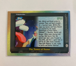 EP22 - The Tower of Terror Pokemon 2000 Topps TV Animation Edition - Image 2