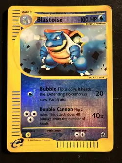 Blastoise Expedition Holo Rare Reverse 36/165 Pokemon - Image 1