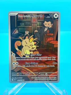[sv10 DRI] Team Rocket’s Meowth #203 - Pokemon Destined Rivals - Near Mint - Image 1