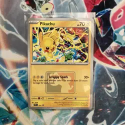 Pikachu “Winner” Promo 2025 World Championships SVP EN 225 Pokemon Worlds NEW - Image 1
