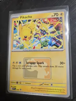 Pikachu “Winner” Promo 2025 World Championships SVP EN 225 Pokemon Worlds NEW - Image 1