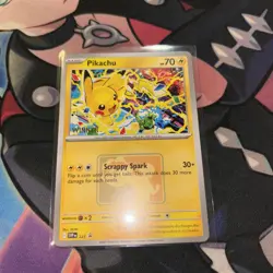 Pikachu “Winner” Promo 2025 World Championships SVP EN 225 Pokemon Worlds NEW - Image 1