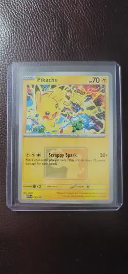 Pikachu “Winner” Promo 2025 World Championships SVP EN 225 Pokemon Worlds NEW - Image 1