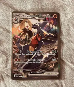 Pokemon TCG Destined Rivals Cynthia's Garchomp EX #232/182 Holo SIR - MINT - Image 2