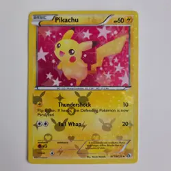 Pikachu RC7/RC25 Legendary Treasures: Radiant Collection Holo Cute Pokemon Card - Image 1