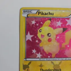 Pikachu RC7/RC25 Legendary Treasures: Radiant Collection Holo Cute Pokemon Card - Image 3