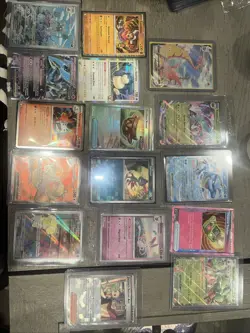 Pokemon TCG Card Lot-Garbador 204, Slaking Ex 227, Fidough 213, Centiskorch 15 E - Image 1