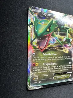 Rayquaza EX BW47 Black & White Holo 2012 Promo Pokemon Card LP/NM - Image 2