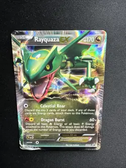 Rayquaza EX BW47 Black & White Holo 2012 Promo Pokemon Card LP/NM - Image 5