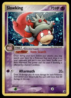 Pokemon TCG Unseen Forces #14/115 Slowking LP - Image 1