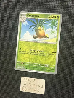 Pokemon Surging Sparks - Exeggutor - 003/191 - Reverse Holo - M/NM - Image 4