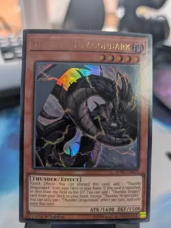 YuGiOh! Thunder Dragondark SOFU-EN019 1st Ed - Image 1