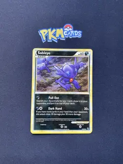 Pokemon TCG Sableye Undaunted 35/90 Regular MP. - Image 1