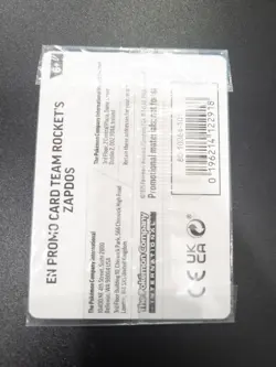 Pokemon TCG Team Rockets Zapdos GameStop Promo, Sealed - Image 2