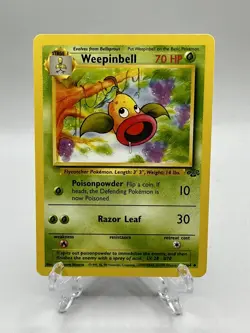 🔥Pokemon TCG-Weepinbell-Jungle-48/64-Unlimited-Uncommon-W.O.T.C-NM!🔥 - Image 1