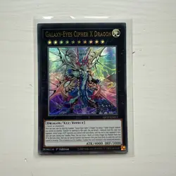 YuGiOh! Galaxy-Eyes Cipher X Dragon GFTP-EN011 Ultra Rare 1st Ed - Image 1