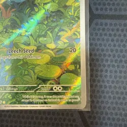 166/165 Bulbasaur - Pokemon 151 - English - Illustration Rare - Pokemon Card TCG - Image 4