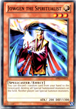 Jowgen the Spiritualist - AP03-EN015 - Common - Yugioh - Image 1