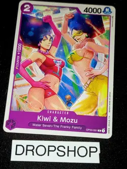 CARTE ONE PIECE ANGLAISE OP03-061 KIWI 1 MOZU MINT OP03 ENGLISH CARD - Image 1