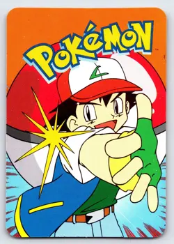 Seaking #119 Pokemon Vending Prism Holo Sticker Card Nintendo Authentic - VLP - Image 2