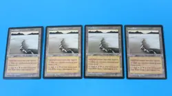 4x SALT FLATS LAND TEMPEST RARE MTG MAGIC THE GATHERING NM / UNPLAYED - Image 1
