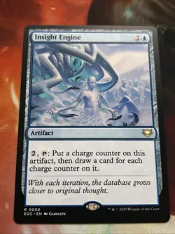 Insight Engine - 6 - NM - Commander: Edge of Eternities - MTG - Image 1
