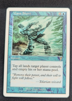 Magic Mtg Core Set 7th Edition Mana Short near mint - Image 1