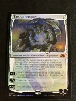 MTG - NM - FOIL - The Aetherspark - Aetherdrift - Image 1