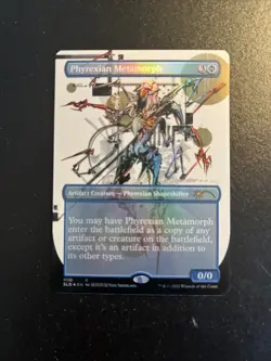 MTG Phyrexian Metamorph Secret Lair Drop Series English Foil Card 1110/1984 - Image 2