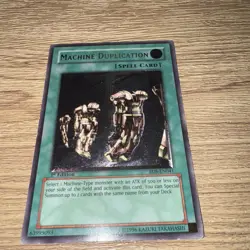 YuGiOh! | Machine Duplication | RDS-EN041 Ultimate Rare | 1st Ed. Mp - Image 1