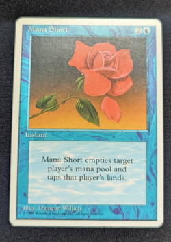 Magic Mtg Core Set 4th Edition Mana Short near mint - Image 1