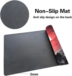 Board Game 14x24in MTG Playmat Compatible for OCG CCG RPG TCG Playmats (Blood Mo - Image 5