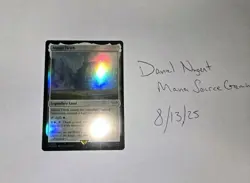 LTR Minas Tirith 0256 foil rare land NM MTG LOTR Lord Rings - Image 1