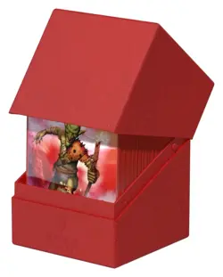 Ultimate Guard Boulder Return to Earth Red Deck Case 100+ Card Box mtg ccg tcg - Image 3