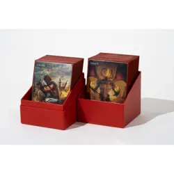 Ultimate Guard Boulder Return to Earth Red Deck Case 100+ Card Box mtg ccg tcg - Image 4