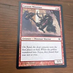 Canyon Minotaur [Conflux] Magic MTG - Image 2