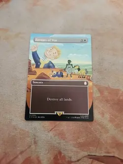 Ravages Of War Borderless Foil Universes Beyond Fallout MTG NM - Image 1