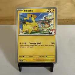 Pokemon Pikachu 2023 Scarlet & Violet Pokemon League Promo SVP en 101 - Image 1