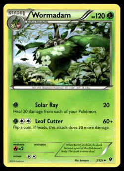 Wormadam (3) XY - Fates Collide 3/124 MP Pokemon TCG | Buy 10 Get 10 Free - Image 1