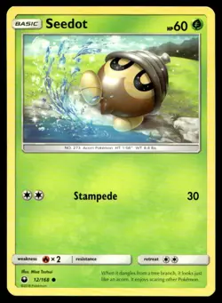 Seedot (12) SM - Celestial Storm 12/168 MP Pokemon TCG | Buy 10 Get 10 Free - Image 1