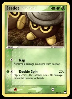 Seedot Power Keepers 60/108 MP Pokemon TCG | Buy 10 Get 10 Free - Image 1