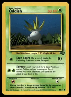 Oddish Jungle 58/64 MP Pokemon TCG | Buy 10 Get 10 Free - Image 1