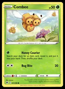 Combee SWSH10: Astral Radiance 011/189 MP Pokemon TCG | Buy 10 Get 10 Free - Image 1