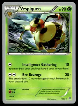 Vespiquen (10) World Championship 2016 10/98 MP Pokemon TCG | Buy 10 Get 10 Free - Image 1