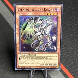 Yugioh Evening Twilight Knight MP16-EN124 1st Edition Super Rare - Image 1
