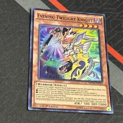 Yugioh Evening Twilight Knight MP16-EN124 1st Edition Super Rare - Image 5