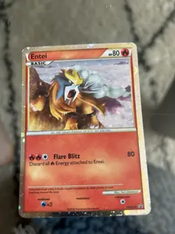 Pokemon Card - Entei - HGSS20 - HGSS Promo HOLO 2010 - NM/LP - Image 1